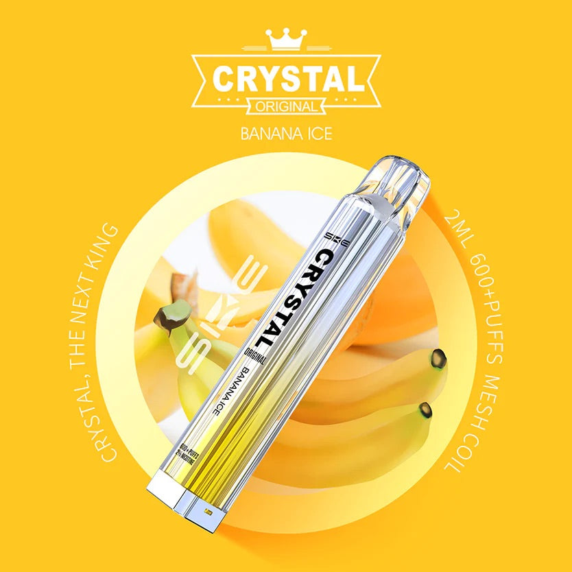 SKE Crystal Bar 600 Züge Einweg Vape (Schachtel mit 10 stück)