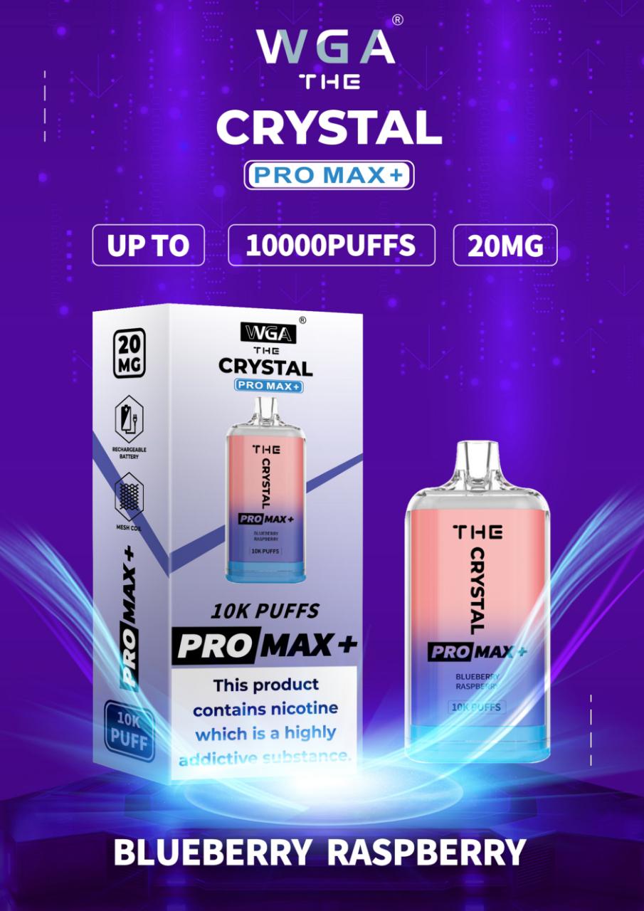 The Crystal Pro Max + 10000 Züge Einweg Vape