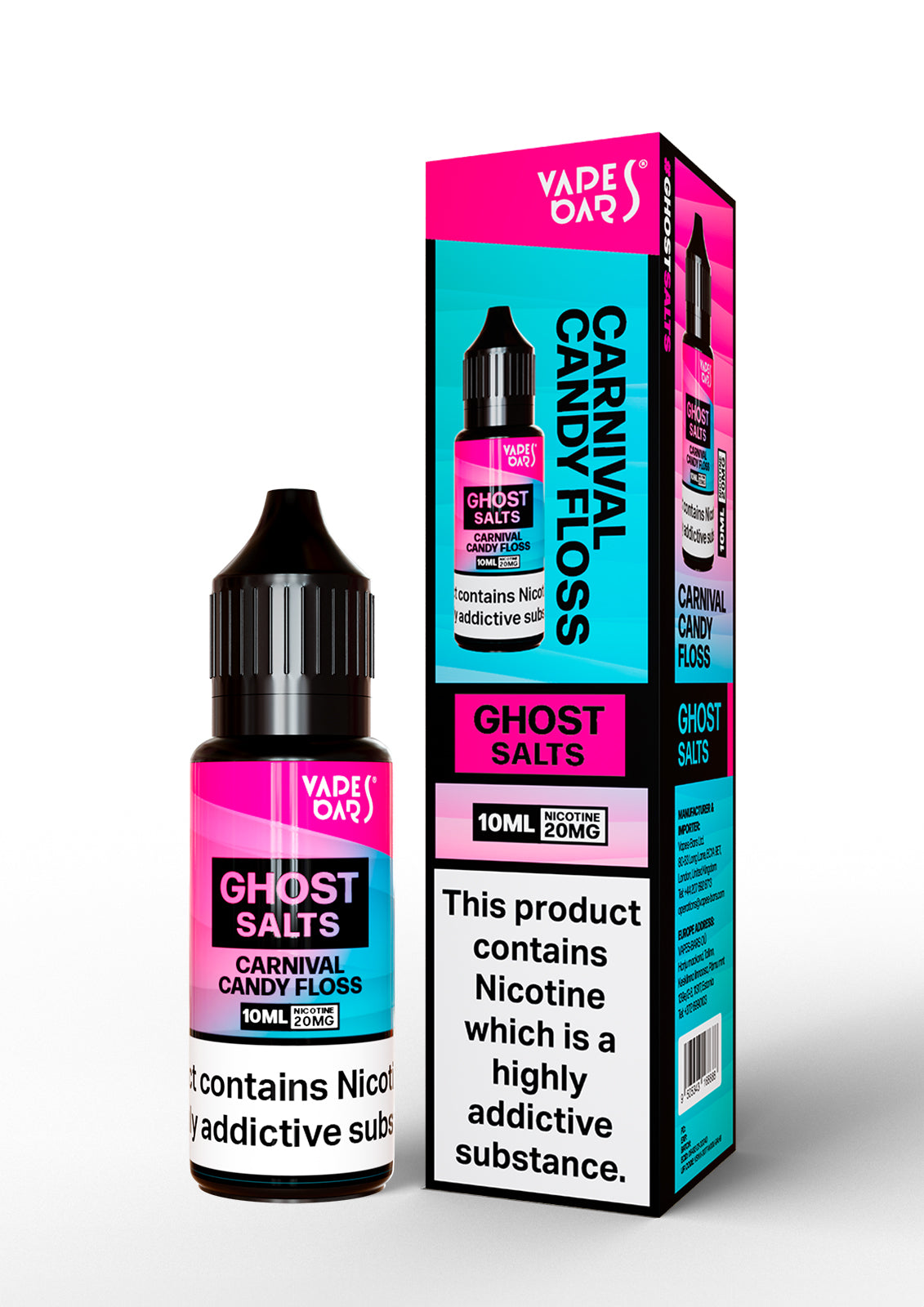 Ghost Nic Salts (Schachtel mit 10 stück)