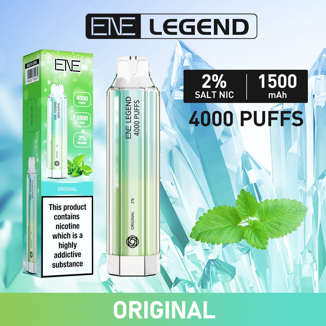 Elux ENE Legend 4000 Züge Einweg Vape