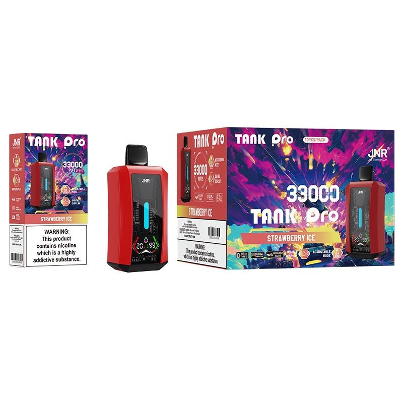 JNR Tank Pro 33000 Puffs Disposable Vape (Box of 10)