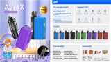 JNR Aero X 32000 puffs bar 20mg nicotine