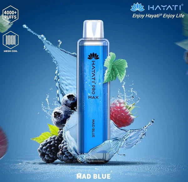 Hayati Pro Max 4000 Züge Einweg Vape