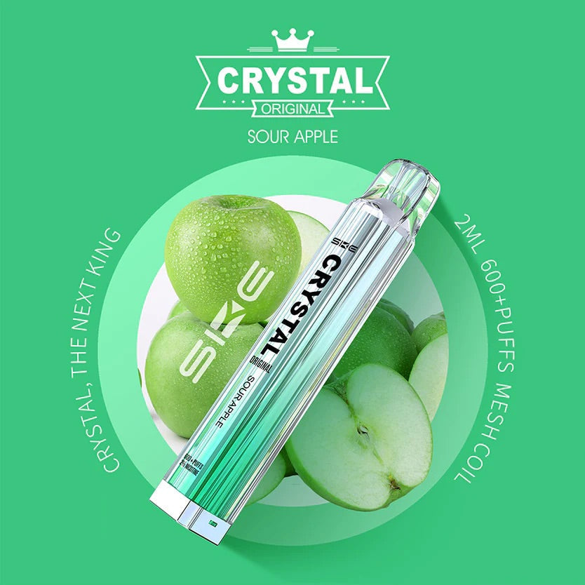 SKE Crystal Bar 600 Züge Einweg Vape (Schachtel mit 10 stück)