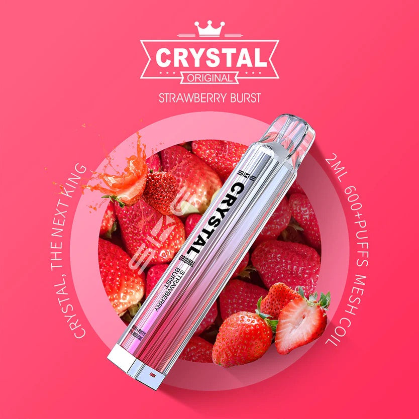 SKE Crystal Bar 600 Züge Einweg Vape (Schachtel mit 10 stück)