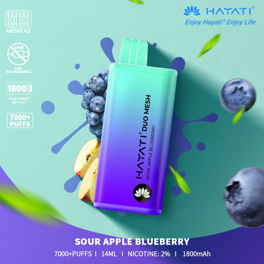 Hayati Duo Mesh 7000 Züge Einweg Vape