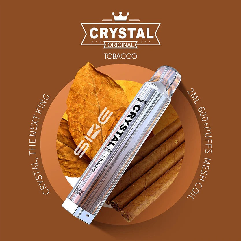 SKE Crystal Bar 600 Züge Einweg Vape (Schachtel mit 10 stück)