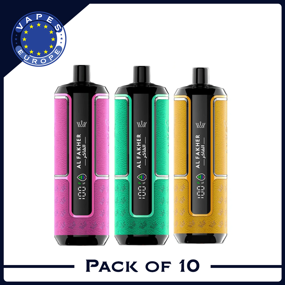 Al Fakher Crown Bar 15K Hypermax Disposable Vape (Box of 10)