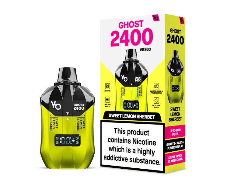 Ghost 2400 Züge Einweg Vape (Schachtel mit 5 stück)