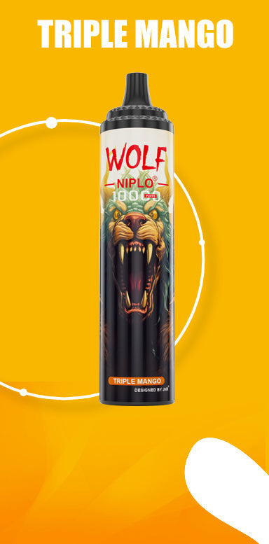 JNR Wolf Niplo 10000 Züge Einweg Vape (Schachtel mit 10 stück)