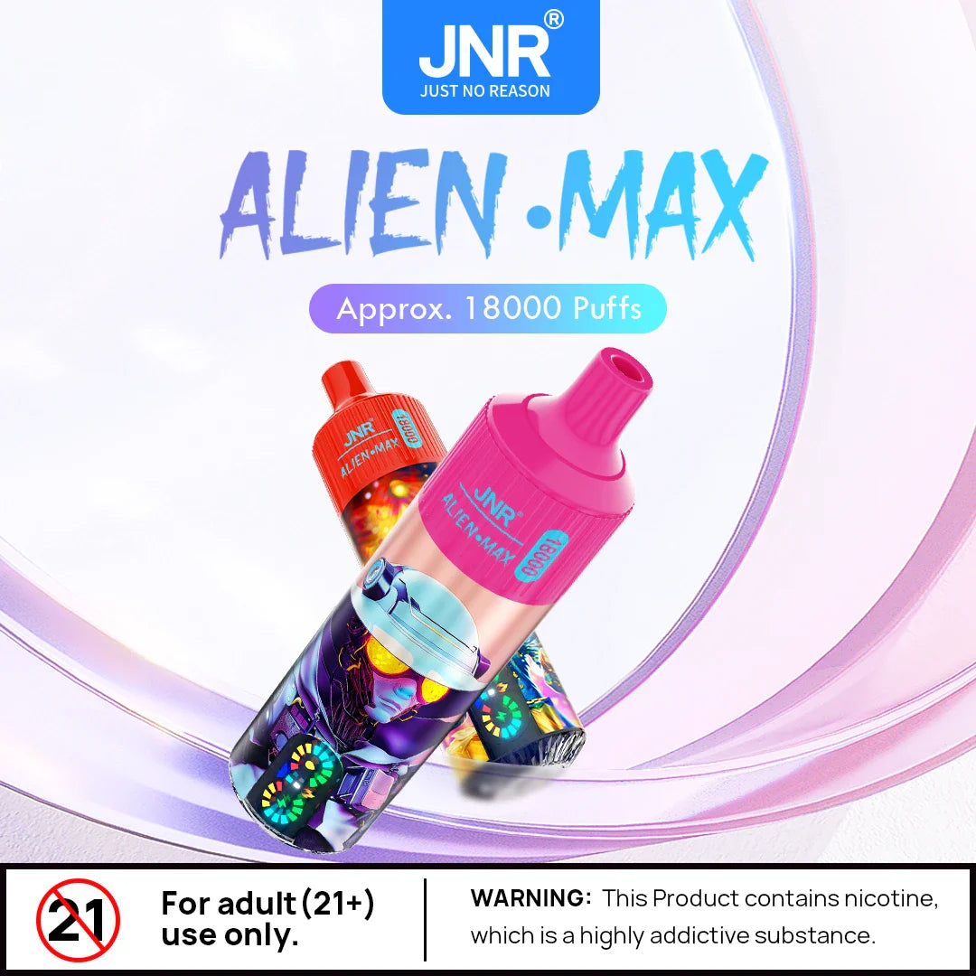 JNR Alien Max 18000 Züge Einweg Vape (Schachtel mit 10 stück)