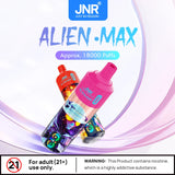 JNR Alien Max 18000 Züge Einweg Vape (Schachtel mit 10 stück)