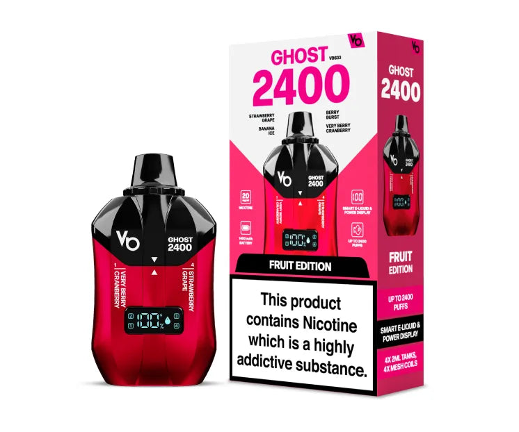 Ghost 2400 Züge Einweg Vape (Schachtel mit 5 stück)