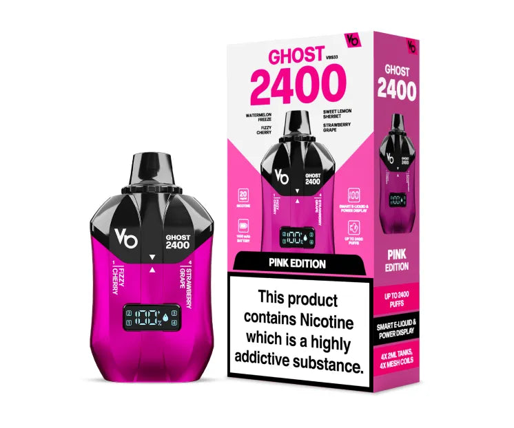 Ghost 2400 Züge Einweg Vape (Schachtel mit 5 stück)