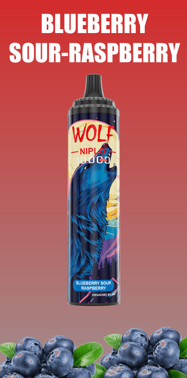 JNR Wolf Niplo 10000 Züge Einweg Vape (Schachtel mit 10 stück)